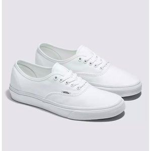 Men's White Vans